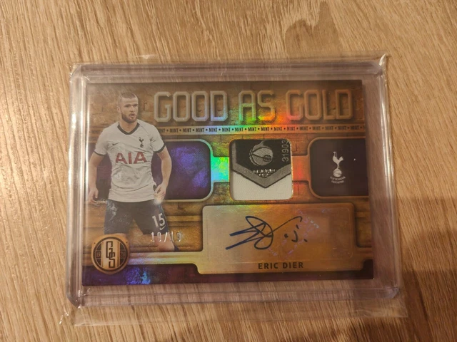 Panini Gold Standard 2019-20 Autojersey Eric DIER LOGO Patch match-worn #19/19