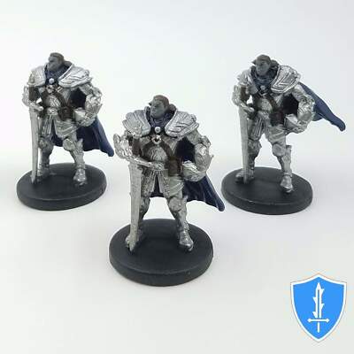 Half-Orc Paladin x3 - Rage of Demons #15 D&D Miniature