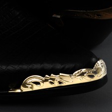 New Western Cowboy Boot Tips Rand - Brass/Gold  TIPS ONLY 