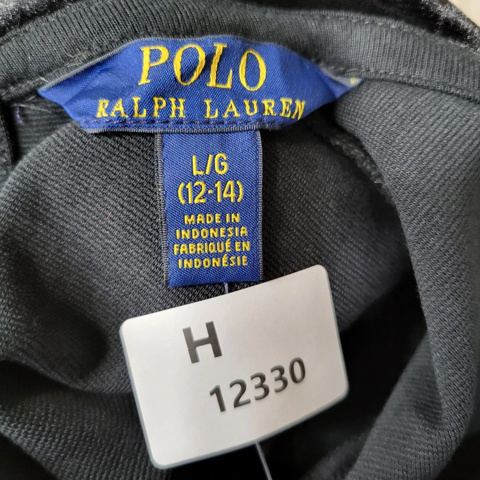 Vestido Polo Ralph Lauren Mujer Grande Negro A Cuadros Ponte Jersey Manga Larga Nuevo con Etiquetas Foto 2 de 4