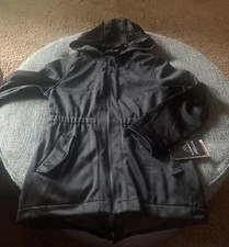 Nwt Elements Athleisure Full Zip Hooded Jacket Womens Medium Black G9