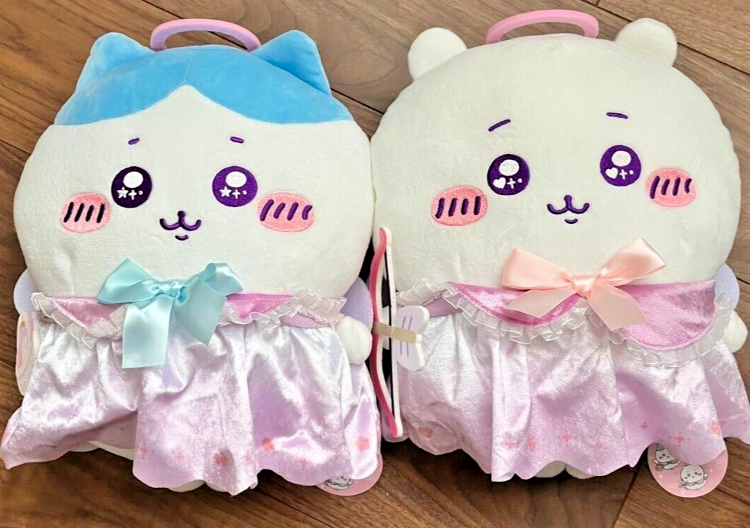 NEW 2024 Chiikawa Set of 2 Tenshi Akuma big Plush Doll Angel and