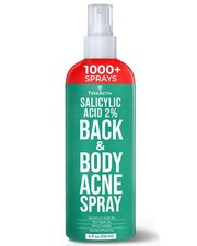 TreeActiv Body Acne Treatment Spray Salicylic Acid Spray Back Acne Spray 4 fl oz