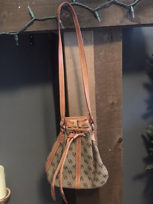 dooney drawstring bucket