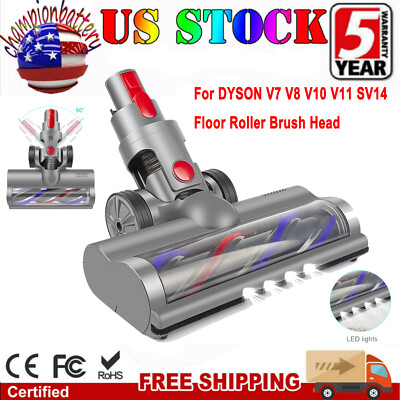 Floor Brush Head For Dyson V7 V8 SV10 SV11 SV12 Vacuum Animal Absolute Carpet US