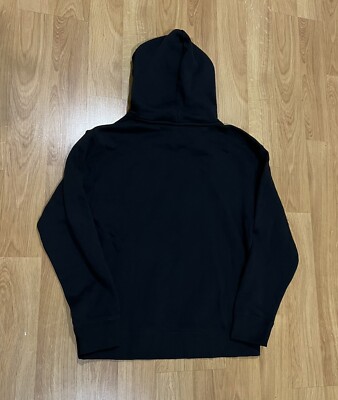 NEW Nike SB Big Swoosh Logo Pullover Hoodie Black CW5615-010 Men's