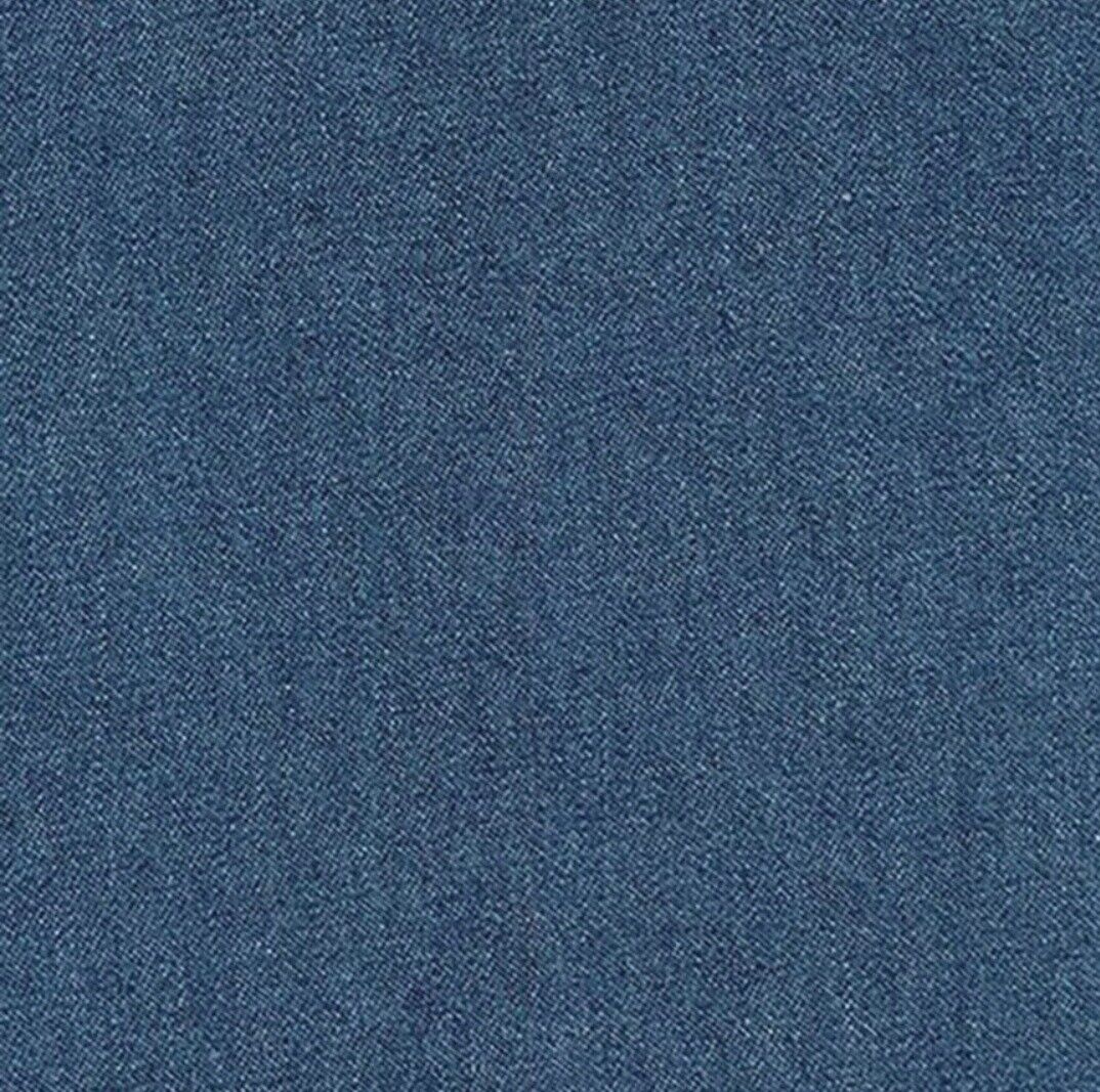 Navy Blue Denim 100% Cotton Canvas 10 oz Fabric 58"-60" Wide Premium - by yard