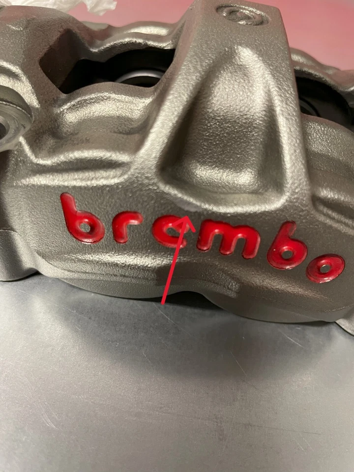 Coppia Pinze Freno Brembo M50 100mm Aprilia RSV4 09-18 Tuono V4 11-25 (9) - Immagine 4 di 4