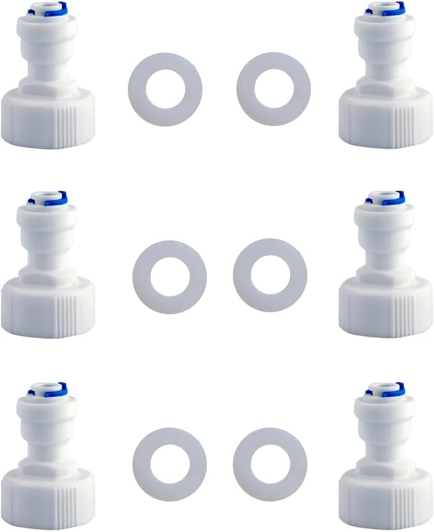 Hose Bib Quick Connect Adapter for Reverse Osmosis Water Filter,Nsf Certified 3/