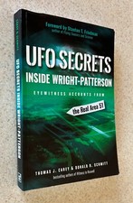 Thomas CAREY -- UFO Secrets Wright Patterson (Roswell) -- 2019 1st Edition TPB