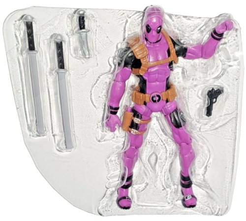 Marvel Legends Series MARVEL'S TERROR 3.75" Figure Deadpool Rainbow Purple - Picture 1 of 9