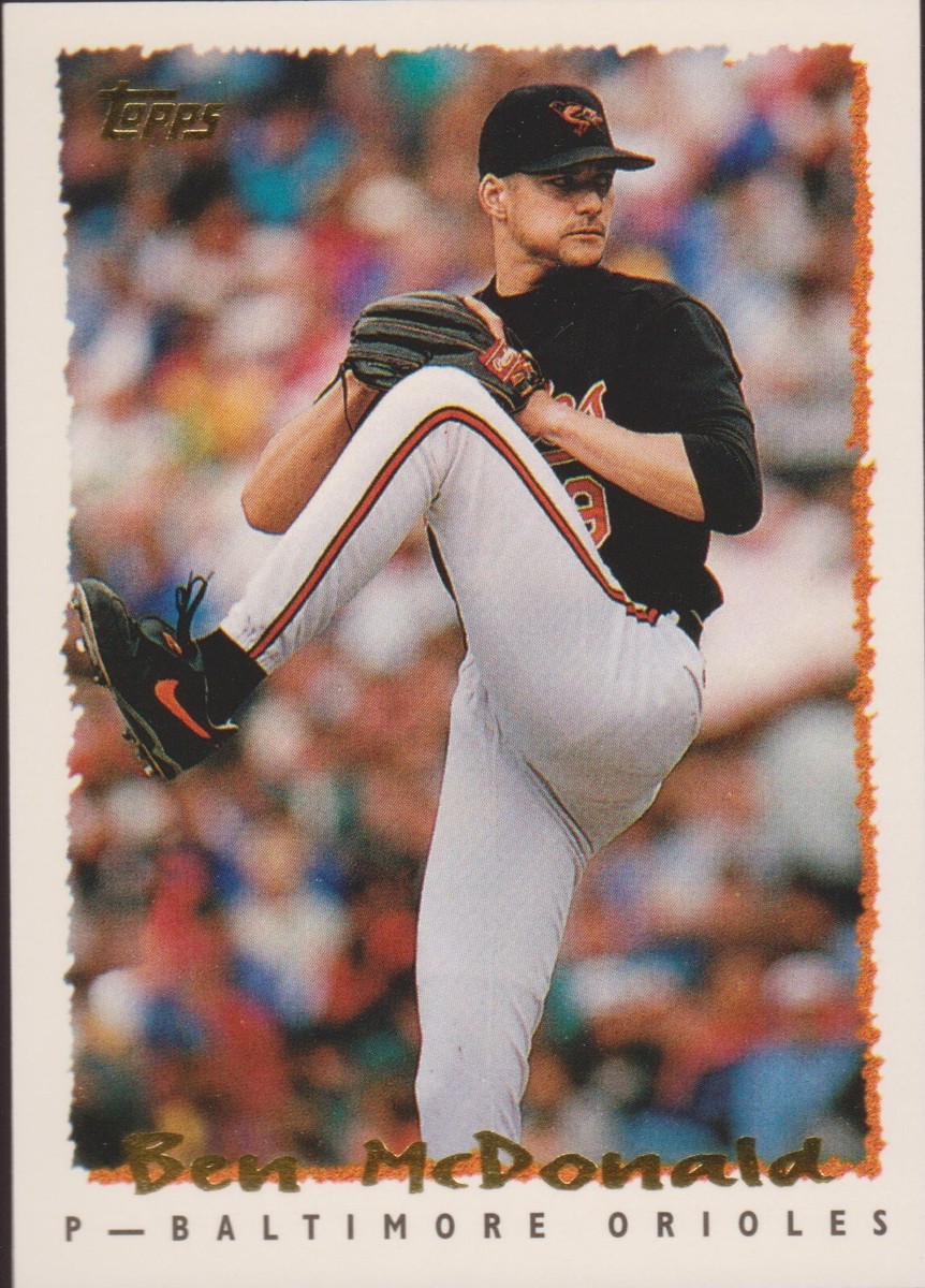 1995 Topps #165 Ben McDonald Baltimore Orioles Baseball Card | eBay