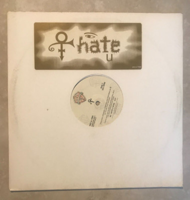 Prince 12'' Hate U 12'' promo Vinyl 1995 Warner Bros. New Power Generation