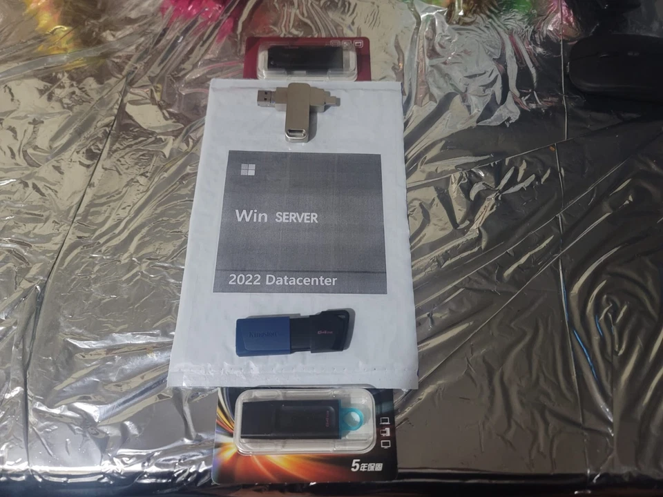 New Win Server 2022 DataCenter USB Recovery Flash Drive Sealed - Image 4 of 4