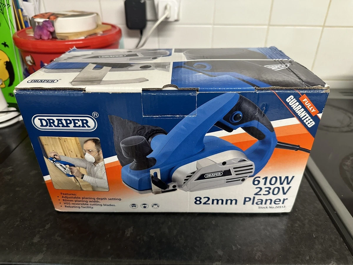 Draper 20513 82mm Electric Planer 230v 610w eBay
