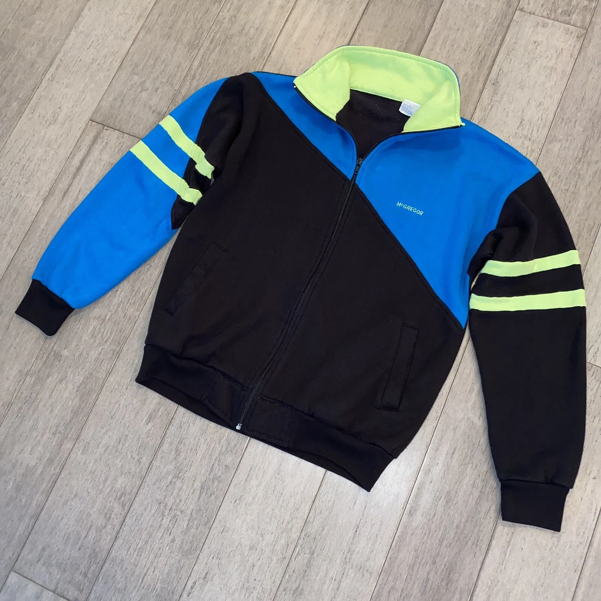 90s track shop jacket mens
