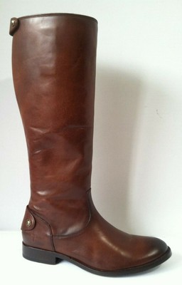 frye melissa button back zip leather boot