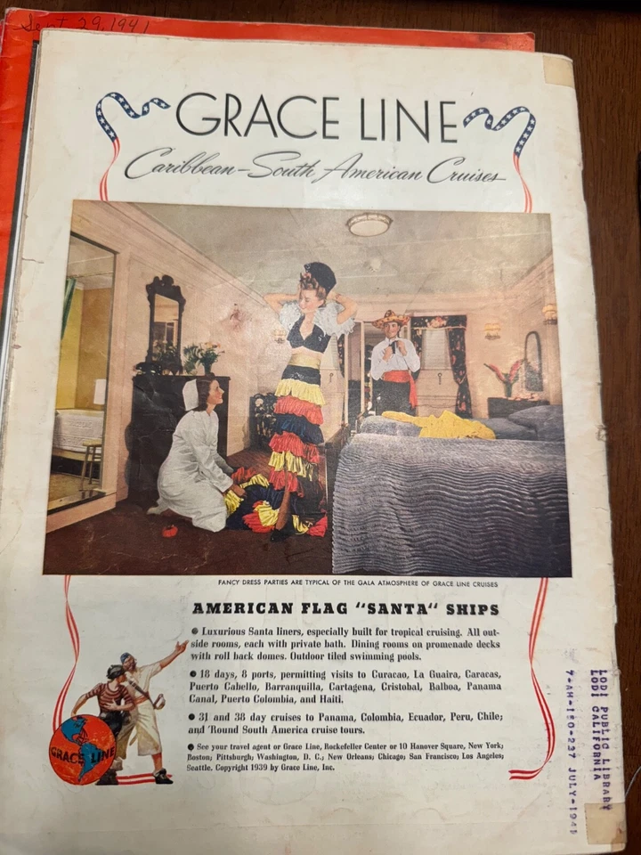 Time Magazine December 25 1939 Vivien Leigh ~Gone With The Wind ~Scarlett O'Hara - Image 2 of 4