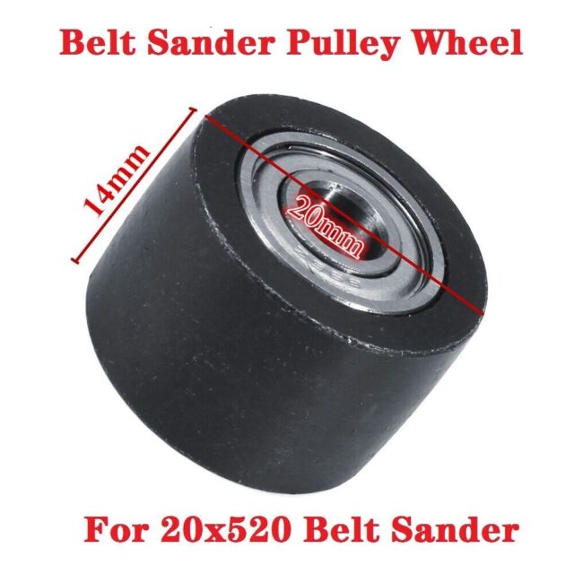 Belt Sander Pulley Wheel Replacement For 20*520mm Sander Sanding Belt Air Belt.