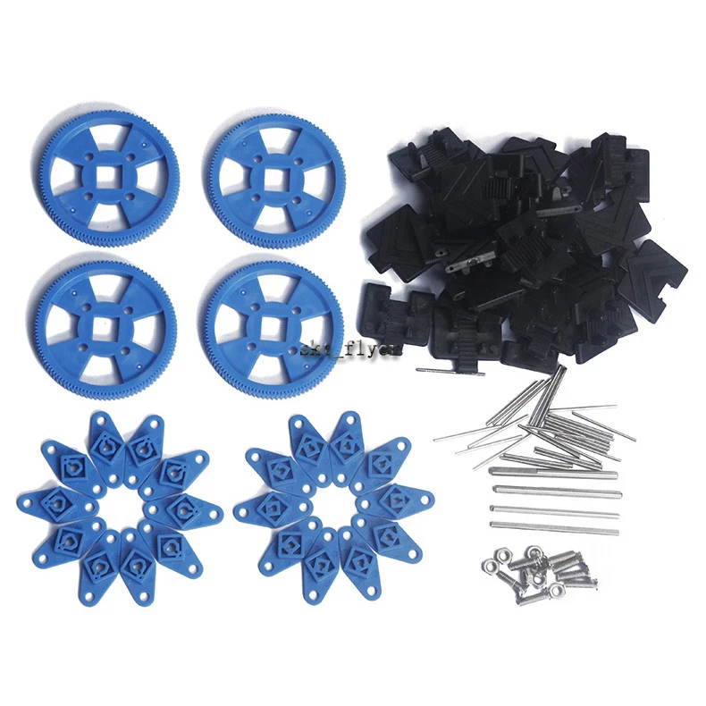 25*30CM Model Tank Track Model Set DIY Assembled Toy Kits Handmade Material Kids - Image 3 of 4