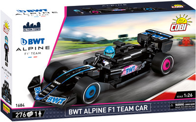 COBI BWT Alpine F1 Team Car Set 1684 Damaged Box