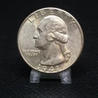 Washington Silver Quarter. 1941 P. Gem BU