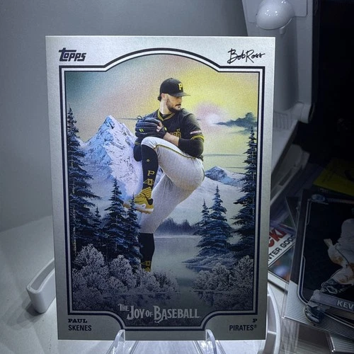 2025 Topps X Bob Ross the Joy of Baseball - Paul Skenes #9