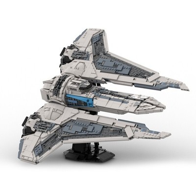 Kom'rk-class Fighter Spaceship MOC Model Building Blocks Set 2994pcs Toy
