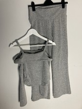 Matalan I Love Girls wear Two Piece Lounge Wear Set Grey Age 13 Years