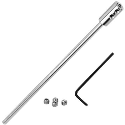 Extension Rod for Bathroom Sink Pop-Up Drain Assembly Chrome Plated Metal