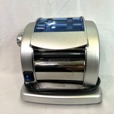 Imperia Pasta Presto Electric Pasta Machine Made in Italy Heavy Steel
