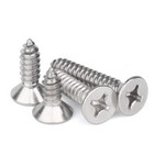 M4 M5 M6 M8 Countersunk Self Tapping Screws Tappers - A2 304 Stainless Steel