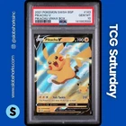 2021 POKEMON SWSH BS PROMO PIKA VMAX CELEB PRM FIG BOX #SWSH143 PIKACHU V PSA 10
