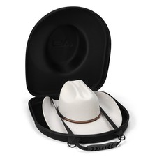 Anysiny Cowboy Hat Box for Travel-Crush Proof Hat Travel Case for Cowboy Hats...