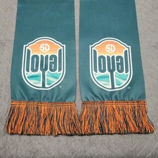 San Diego SD Loyal Team Scarf Football Soccer Club Ruffneck Good Condition 