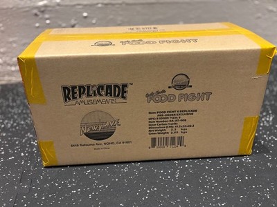 Replicade FOOD FIGHT Ltd PRE-ORDER EXCLUSIVE 1/6 Scale 12'' Mini Arcade - NEW