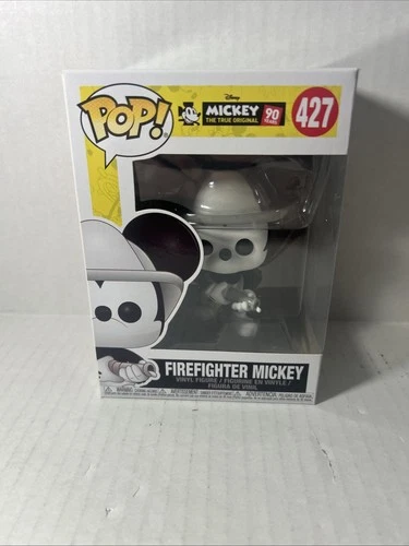 Funko Pop! Disney 90 Years Firefighter Mickey #427 Vinyl Figure With Protector