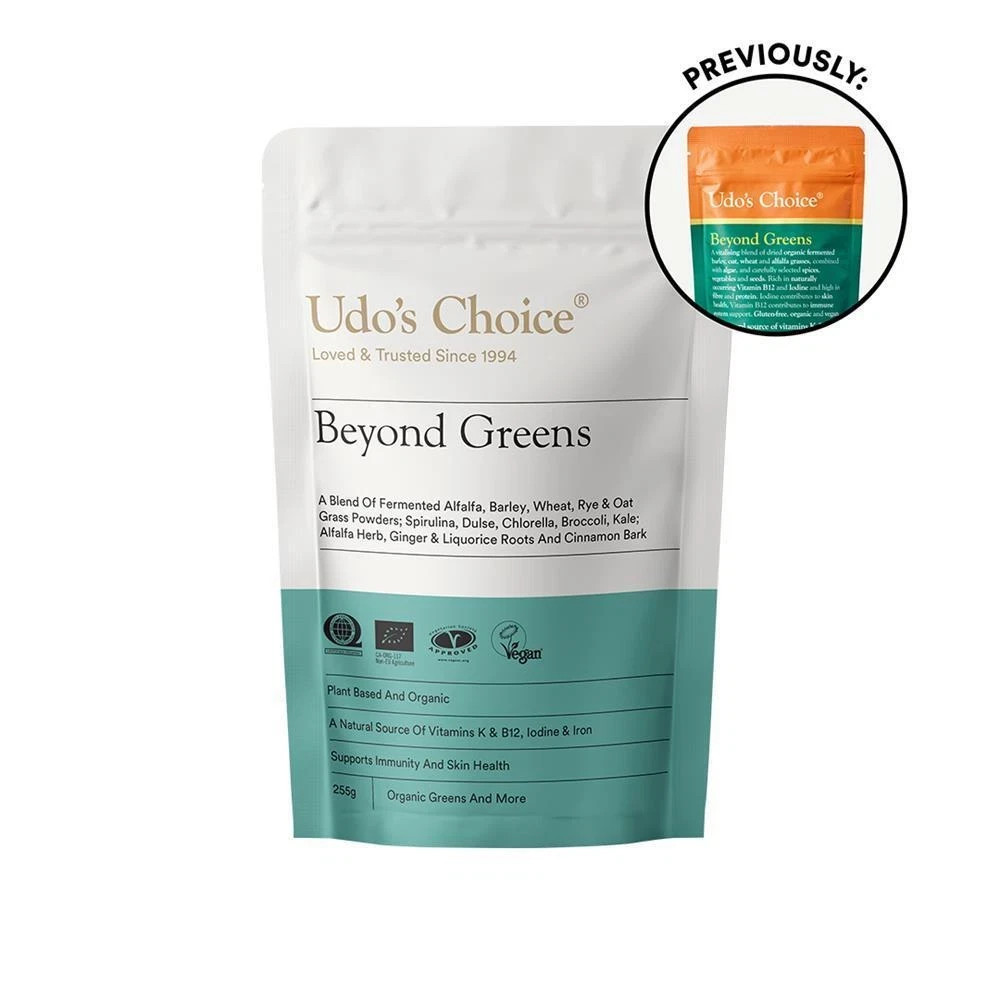 Udo's Choice Beyond Greens 255g Plant Based & Organic New & Sealed BBE:11/2026