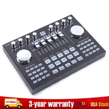 K1 Live Sound Card Bluetooth Digital Audio Mixer For Computer PC Mobile Phone