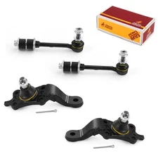 Front Sway Bar Link & Front Lower Ball Joint Kit for 2004-2007 Toyota Sequoia