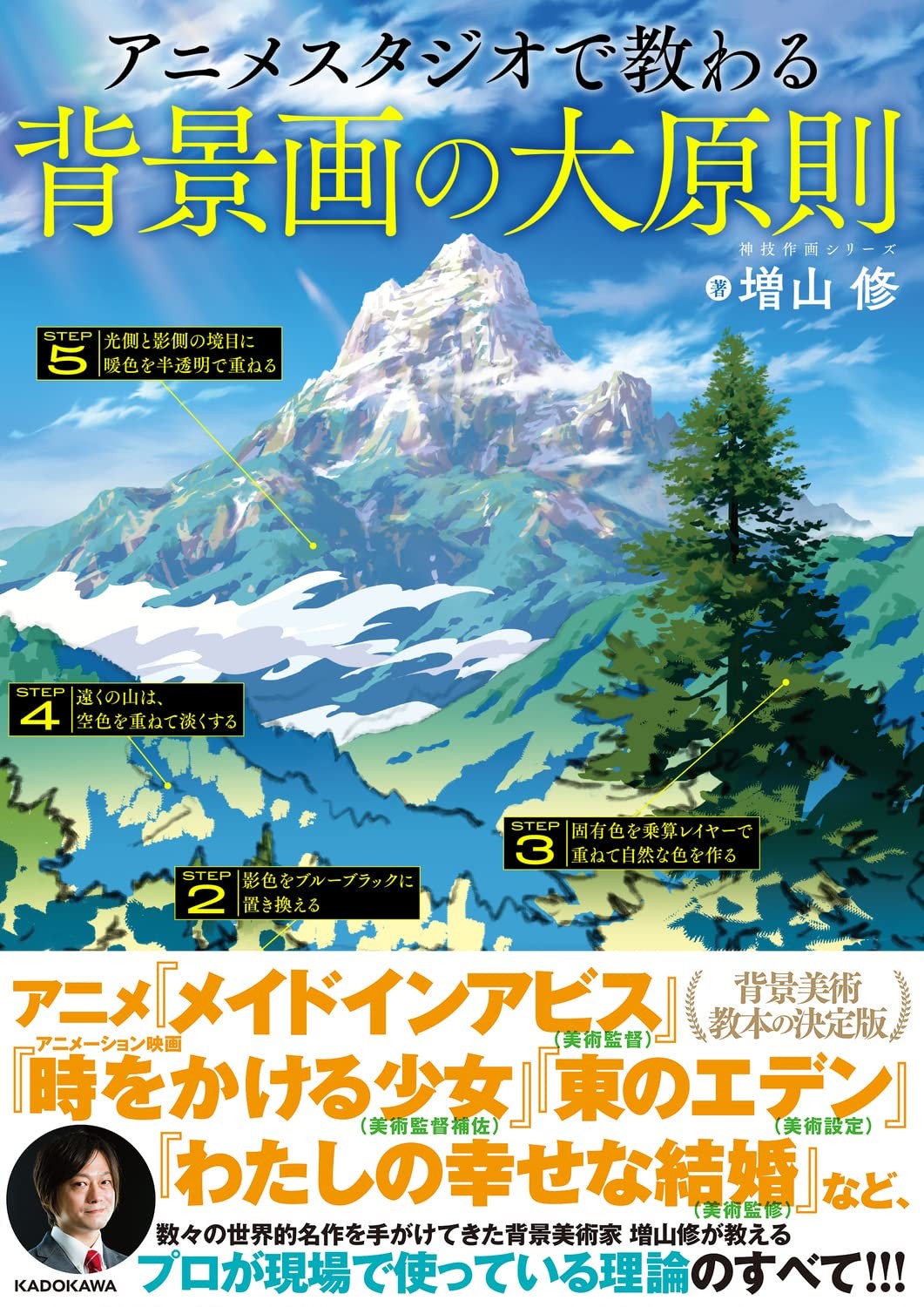 The fundamental principles of background drawing taught at an an... book form JP