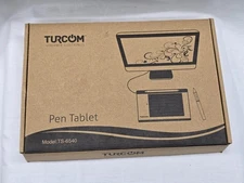 Turcom TS-6540 Graphics Tablet Drawing Touch Pen for Windows/Mac - 5.5 ''x4" BLK