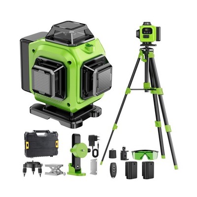 16 Line Laser Level 360 Self Leveling with tripod, 4x360°Profes... Fast USA