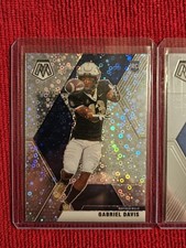 Gabriel Davis 2020 Mosaic RC Variation No Huddle Disco Plus Base RC Bills