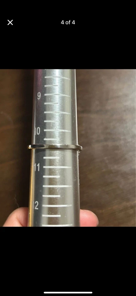 Anel de coquetel de prata esterlina com pedra vermelha - Imagem 4 de 4