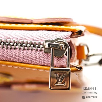 Louis Vuitton Flower Pouch Orange Leather for sale online | eBay