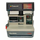 Vintage Camera Lot Polaroid Sun 600 Kodak Brownie Hawkeye Untested — photo 2