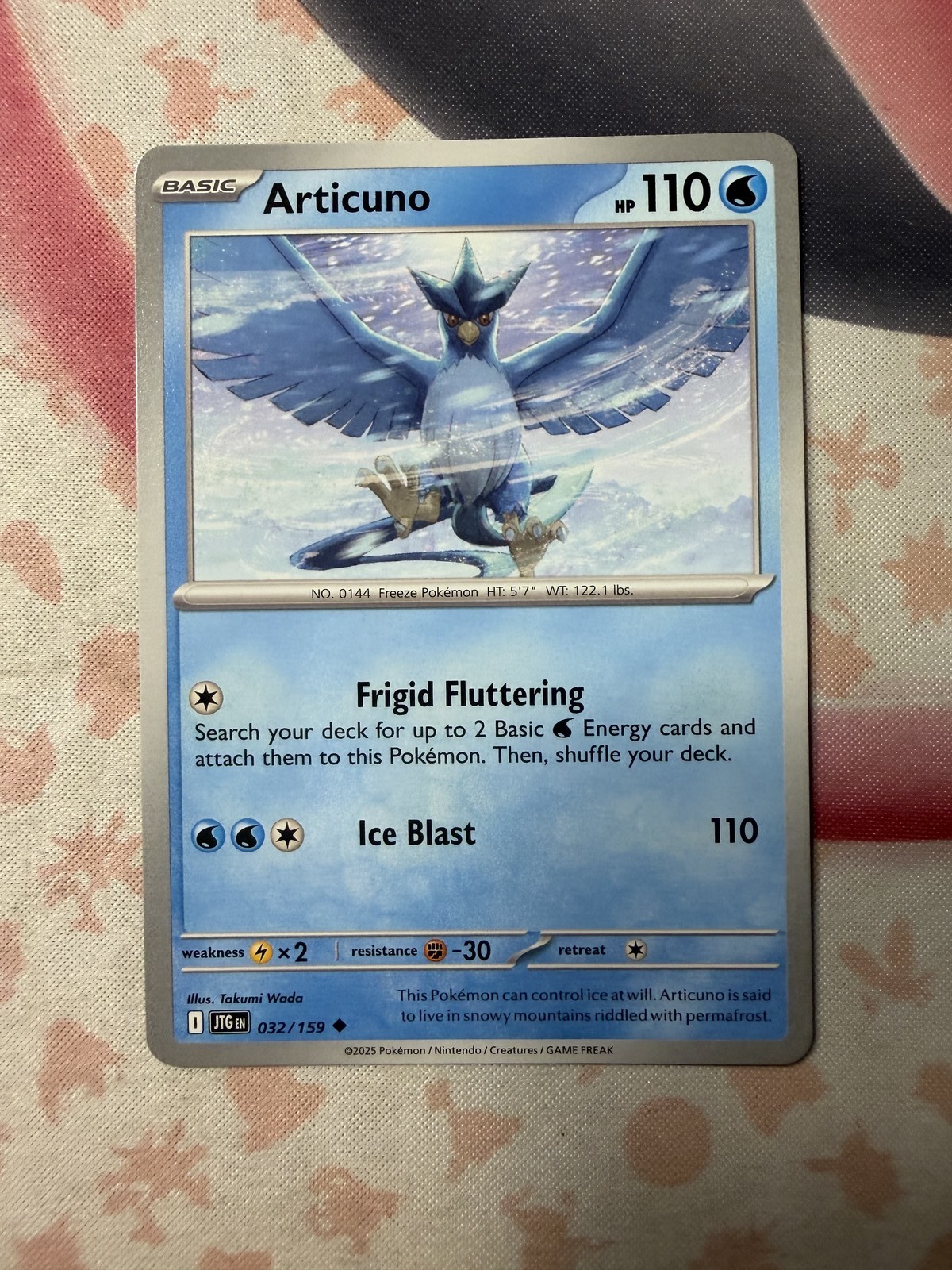 Articuno - Uncommon SV09: Journey Together 032/159 NM English