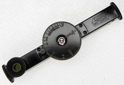 Leica Black Wheel FONOR Rangefinder   #30895 ............ Rare !!