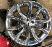2011-2015 Ford Explorer Wheel Rim (curved spokes) 20x8-1/2 spoke, polished OEM